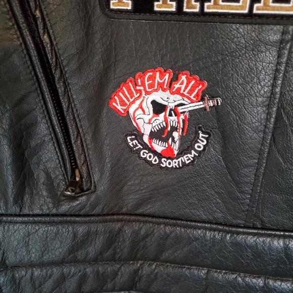 MOTORCYCLE LEATHER JACKET XL - Picture 6 of 8